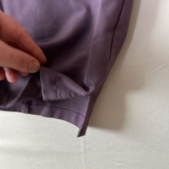 Mandala Womens Scrub Pants Plus Sz 4XL Purple Short Sleeve Medical Equa-tek - Picture 4 of 7